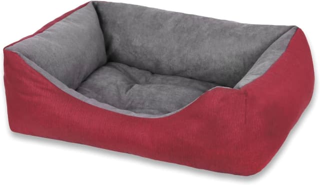 Imagen de Mercury Textil Sofá cama mascotas Granate Mediano en OfertitasTOP