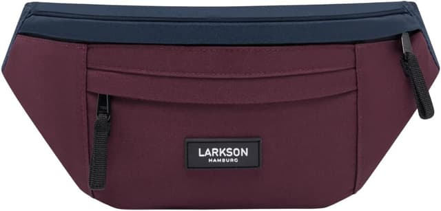 Detalle de LARKSON Bauchtasche Blau Rot 4L