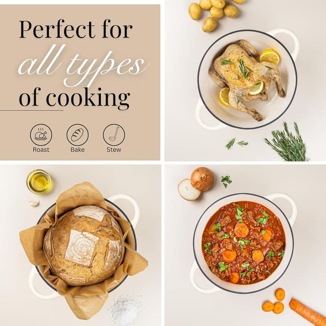 Thumbnail 5 de Nuovva Dutch Oven 7.3 Quart