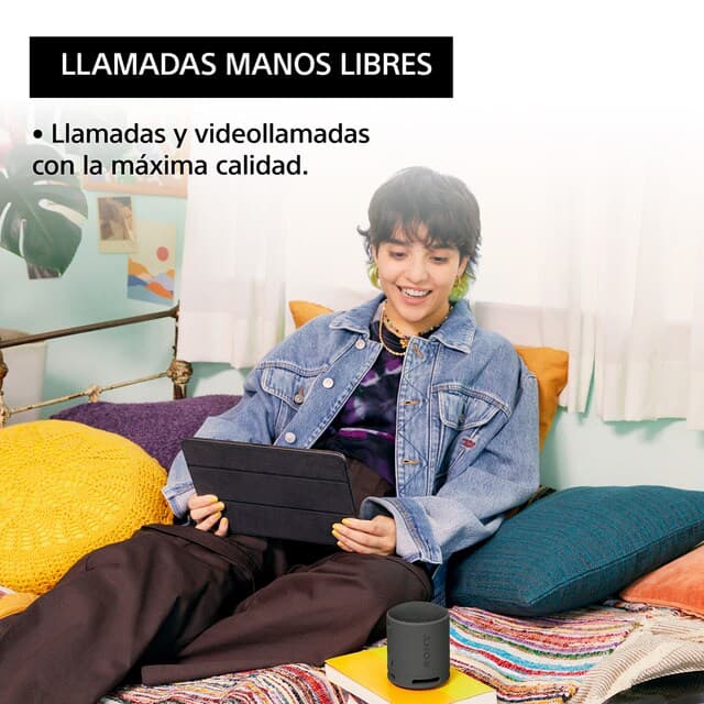 Thumbnail 4 de Sony SRS-XB100 Altavoz Bluetooth compacto, 16 horas