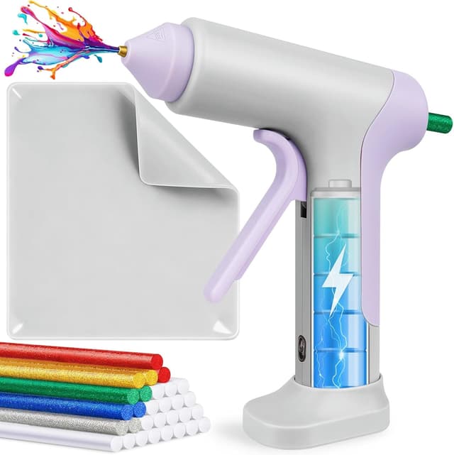 Detalle de Heißklebepistole Akku 2026 Upgrade Kabellos