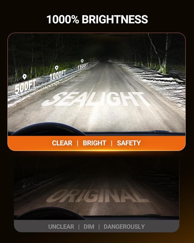 Thumbnail 3 de SEALIGHT D1S Bulbs 6000K Cool White 45000LM