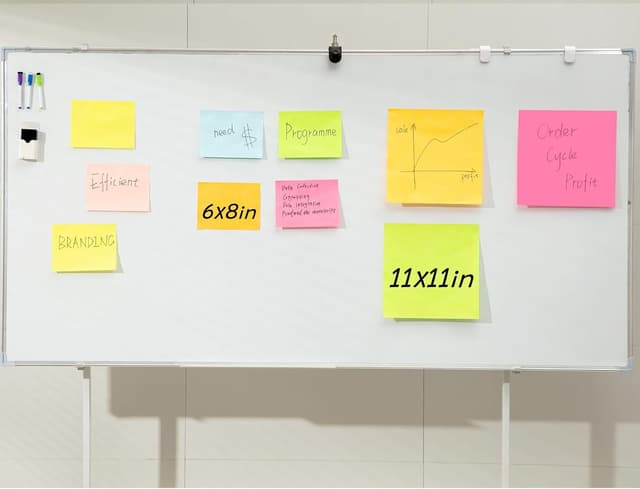 Detalle 2 de Gaint Creative Sticky Notes 300 mm pads โ Pack of 4 ๐