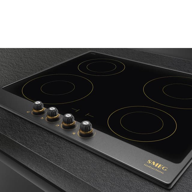 Detalle 2 de Smeg SI764AOM placa inducción 60 cm 4 zonas