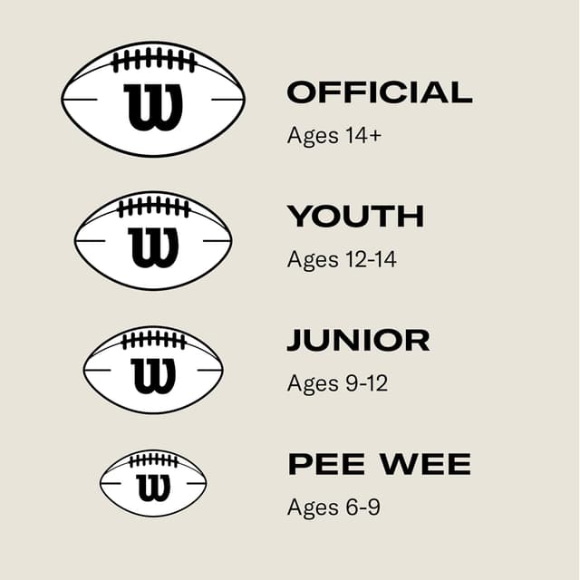 Detalle de Wilson „The Duke“ offizieller NFL-Spielfußball – WTF1100IDBRS