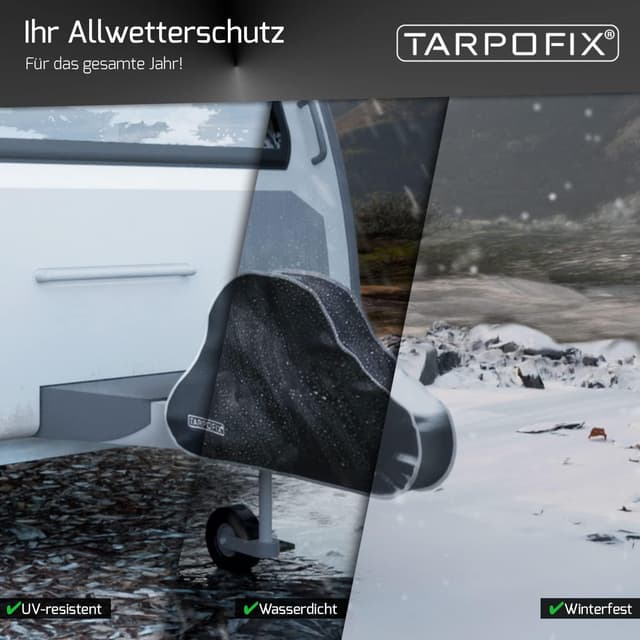 Thumbnail 4 de Tarpofix Deichselabdeckung Wohnwagen 4‑Lagen 🛡