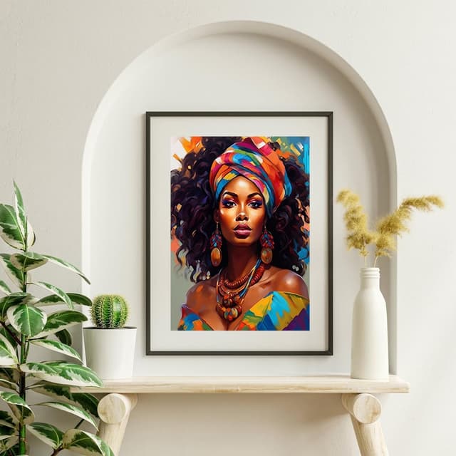 Thumbnail 1 de Wishtokeé Kit de Pintar por Números 40x50cm 🎨 para Adultos y Niños