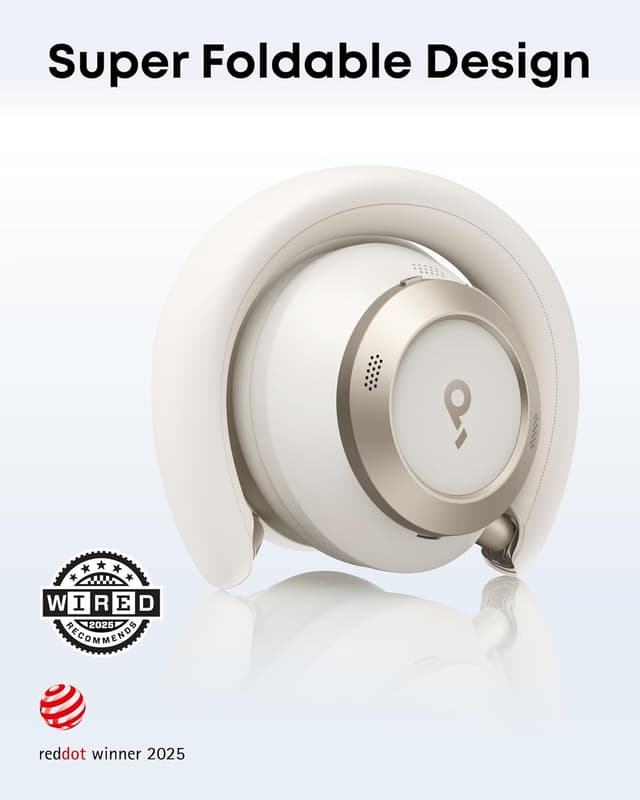 Detalle 2 de Soundcore Space One Pro Auriculares ANC 60 h