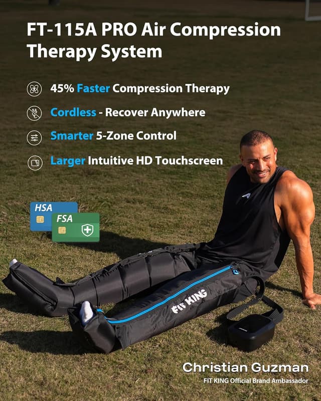 Thumbnail 1 de FIT KING Leg Massager Boots 🚶