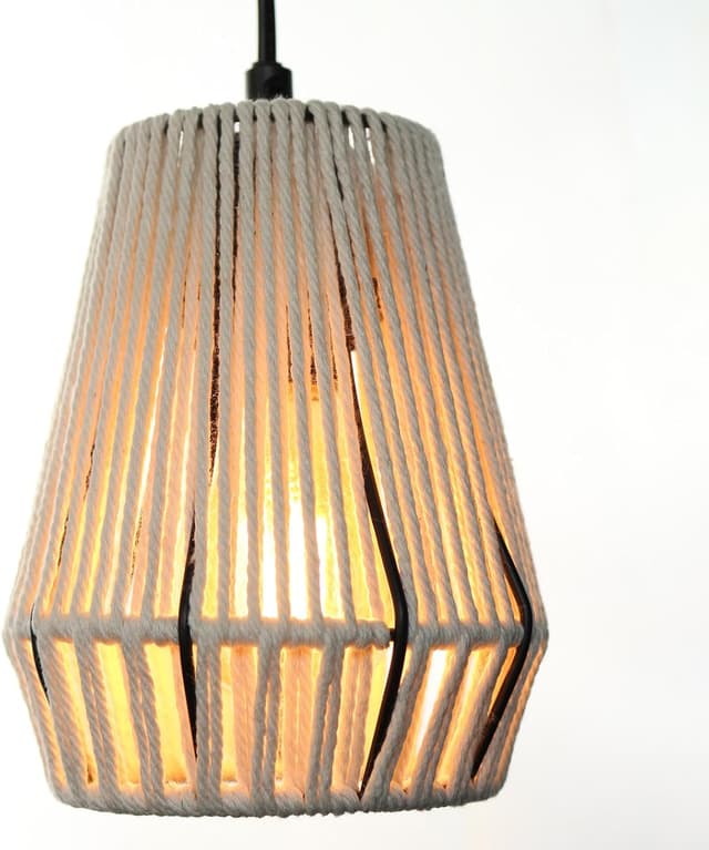 Thumbnail 6 de Osasy Stehlampe Vintage Boho Rattan 169 cm