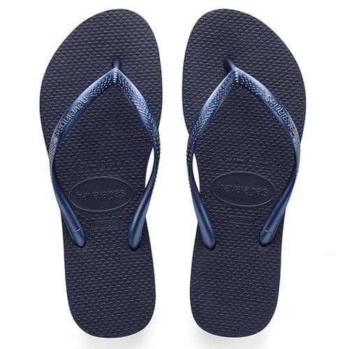 Detalle de Havaianas Slim para mujer: chanclas elegantes con suela texturizada para agarre