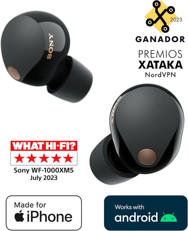 Thumbnail 19 de Sony WF-1000XM5 Auriculares Inalámbricos Noise Cancelling