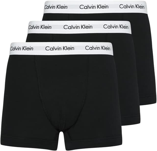 Imagen de Calvin Klein Pack de 3 calzoncillos bóxer hombre talla M negro en OfertitasTOP