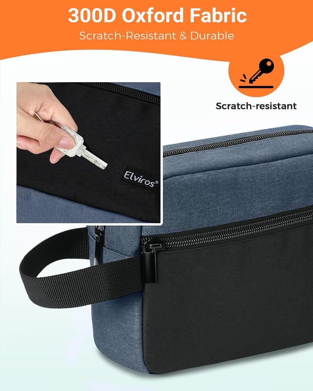 Detalle 2 de Elviros Travel Toiletry Bag 21cm