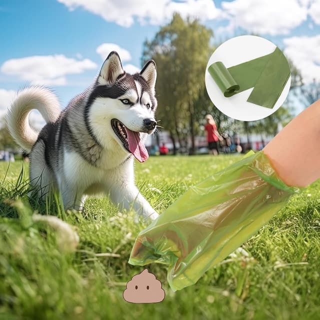 Detalle 2 de Topfree Poo Bags 180-count, leak-proof dog bags