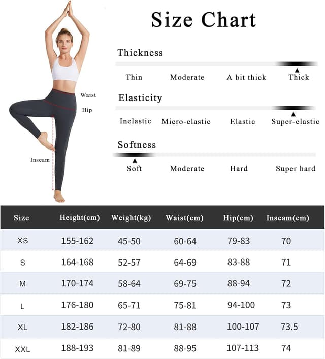 Thumbnail 5 de BAYGE Femmes Leggings Hiver Taille Haute đ§â