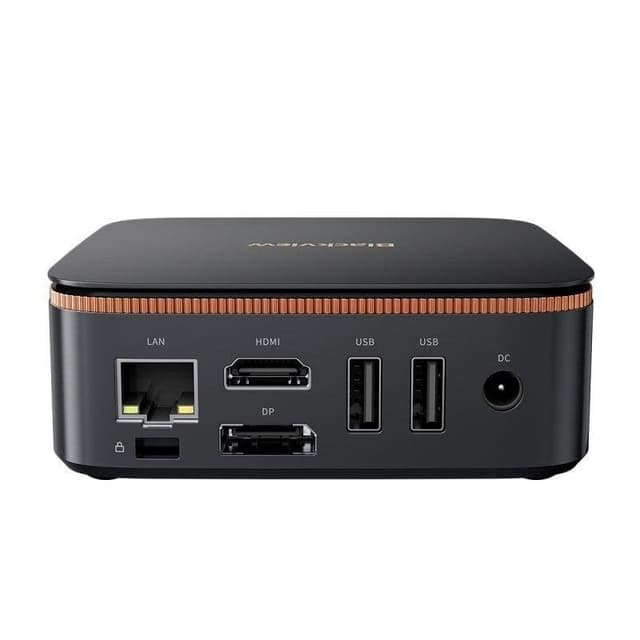 Detalle 2 de Blackview MP20 Mini PC con AMD Ryzen 3 3300U, 8GB + 256GB SSD y Windows 11 Pro (MP20, negro)