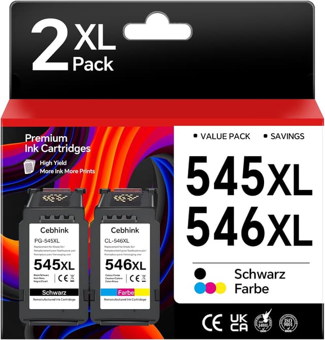 Imagen de Cebhink 545XL 546XL Multipack Druckerpatronen en OfertitasTOP