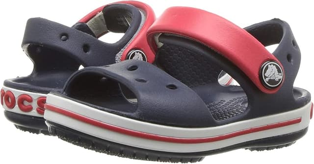 Thumbnail 6 de Crocs Crocband Sandalias Unisex Niño 🩴 Navy/Red, 19/20 EU