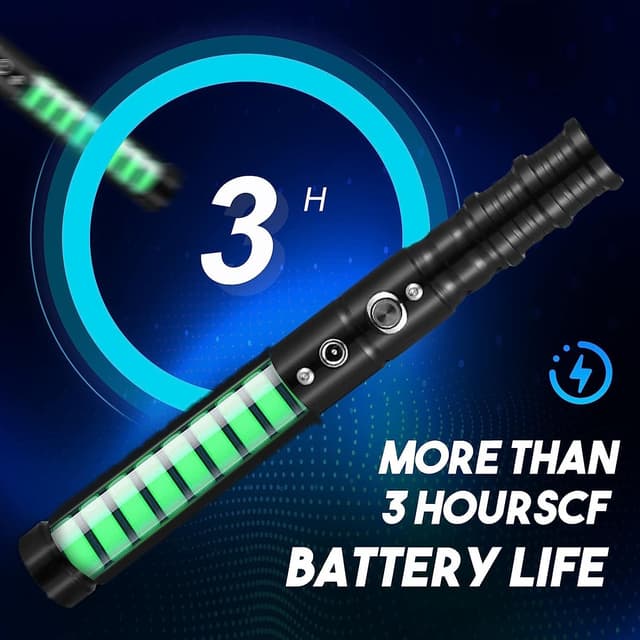 Thumbnail 3 de Lischwert Sabre Laser 63 cm RGB