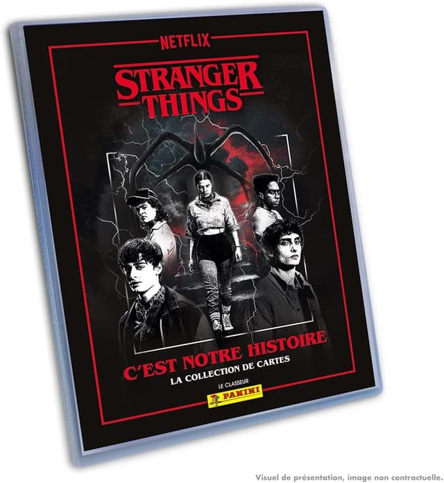 Detalle de Panini Stranger Things Trading Cards Starter pack (1 raccoglitore + 3 tasche + 1 carta edizione limitata)