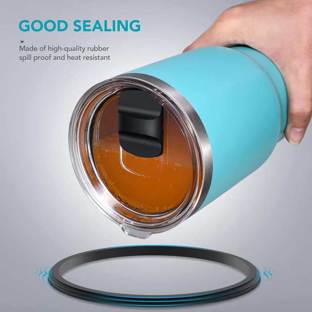 Thumbnail 4 de YETI-Compatible 20 oz Tumbler Lid 2-Pack 🥤