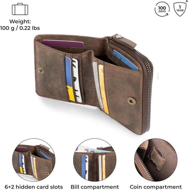 Thumbnail 3 de Berliner Bags Sara portefeuille 11 x 9 x 2,5 cm đ