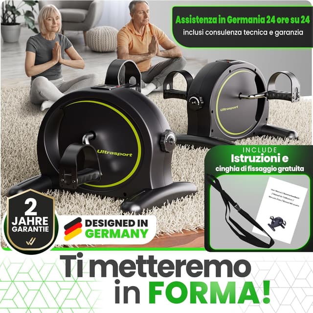 Detalle 2 de Ultrasport Pedaliera 2in1 per gambe e braccia