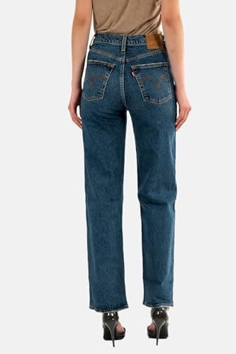 Detalle de Levi's Ribcage Straight Ankle vaqueros 30W