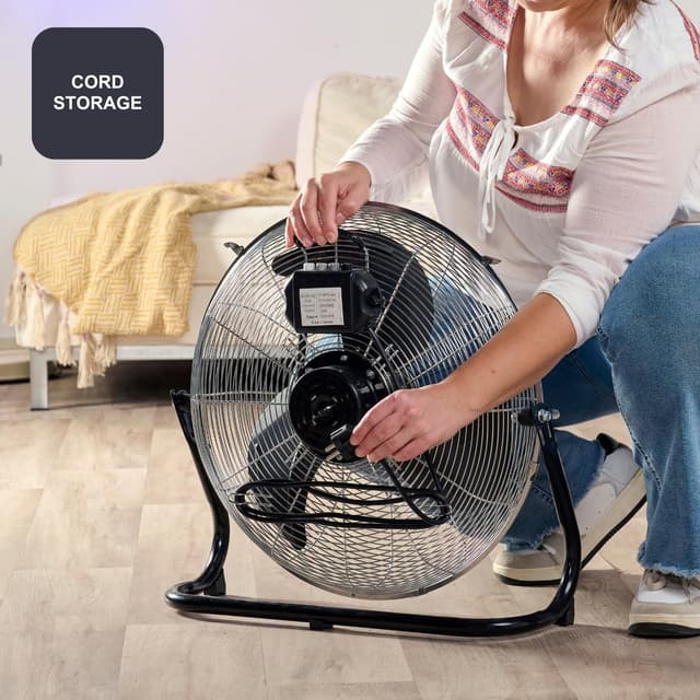 Thumbnail 6 de Black+Decker Ventilador de Suelo 45 cm 120W 3 velocidades 🌬