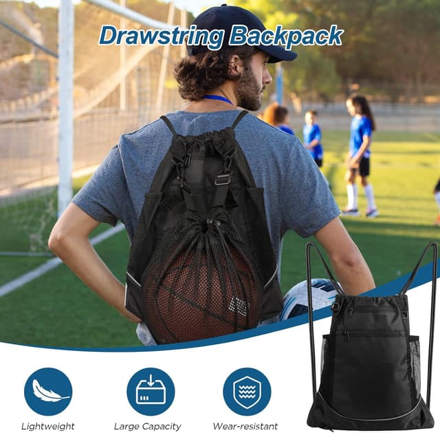 Thumbnail 5 de Cozary Mochila de Cuerdas con Red Extraíble