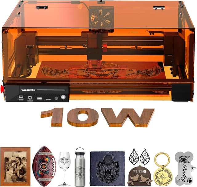 Detalle de L2 MAX Laser Graviermaschine 10W