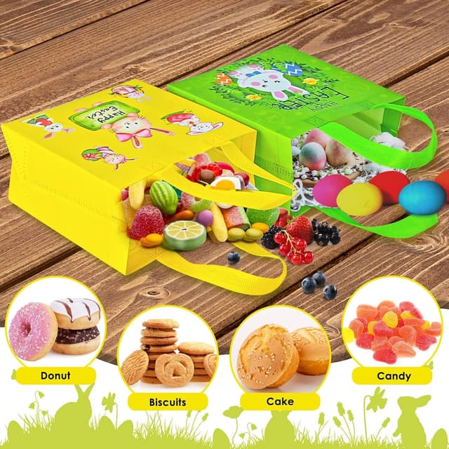 Thumbnail 2 de Easter 6 gift bags 23 x 21 x 11cm