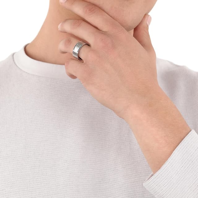 Thumbnail 2 de s.Oliver Anillo acero inoxidable 8 mm plata