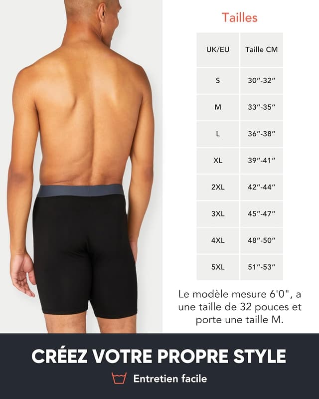 Thumbnail 5 de FM London Boxer en bambou Lot 4 đ©Č