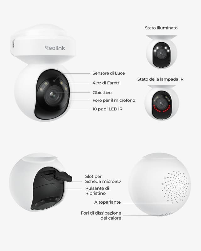 Thumbnail 6 de Reolink E1 Outdoor telecamera PTZ 4K