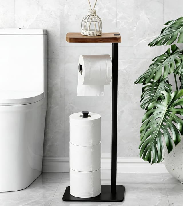 Detalle de AIDILI porte papier toilette 4 rouleaux