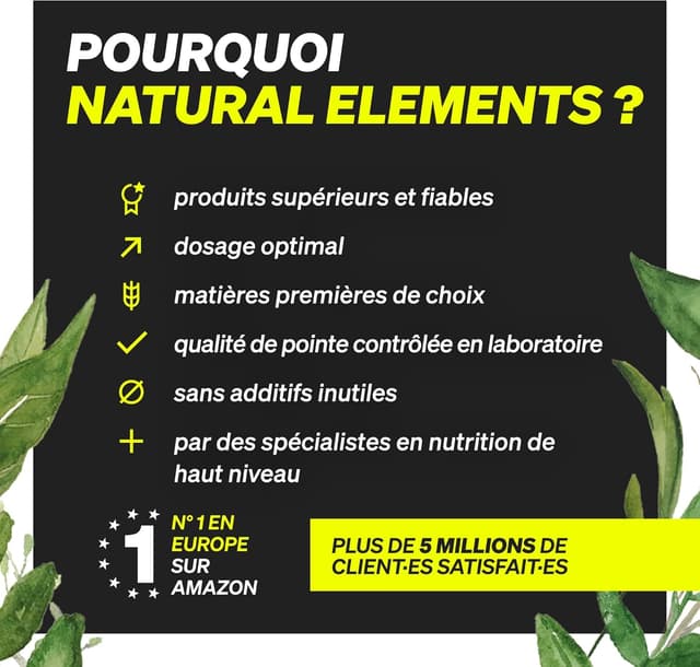 Detalle de EAA gélules hautement dosées – 300 gélules (8 acides aminés essentiels, végane)