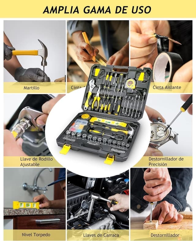 Thumbnail 3 de ACMOUNT Caja Herramientas Completa 145 piezas