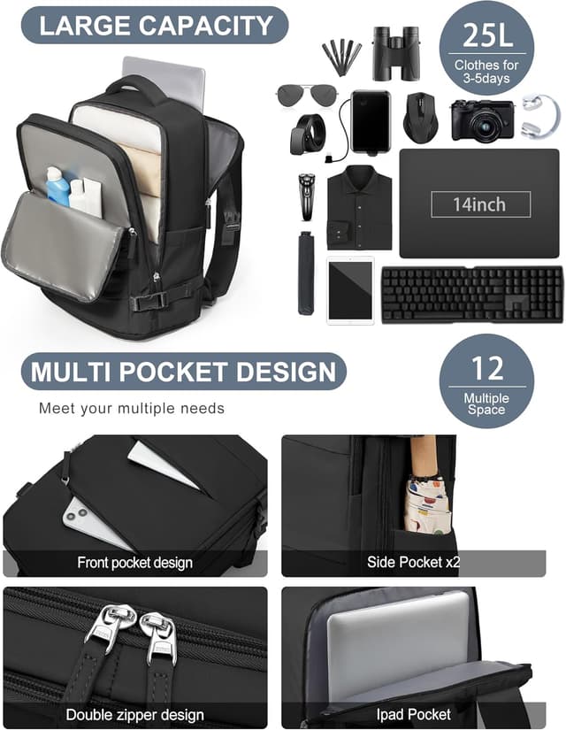 Thumbnail 5 de Mochila Cabina 40x30x20 BJLFS para Ryanair