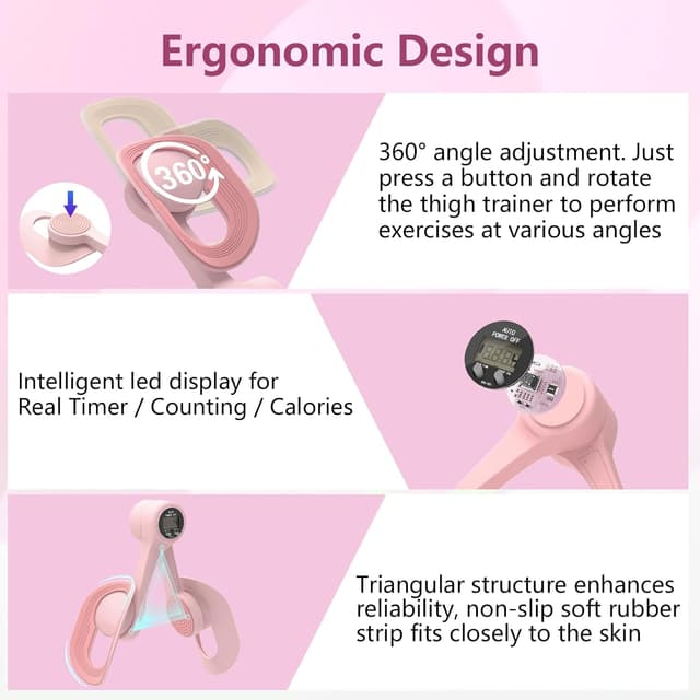 Detalle de KVKVMO Thigh Trainer 20LB resistance band