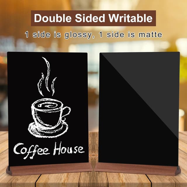 Thumbnail 5 de GUOKOFF A3 Chalkboard Signs 2pc