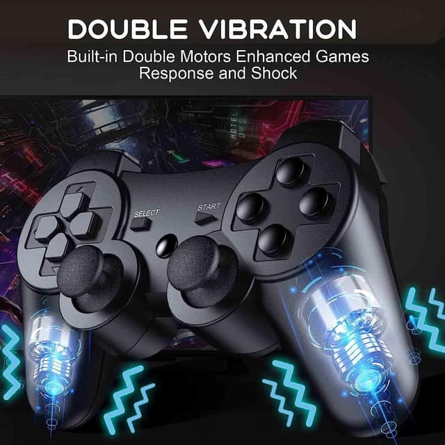 Detalle 2 de Sefitopher Mando PS3 inalámbrico 8h