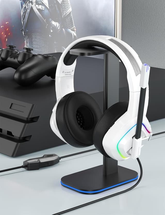 Thumbnail 6 de ZIUMIER ZIUMIER White gaming headset 3.5mm