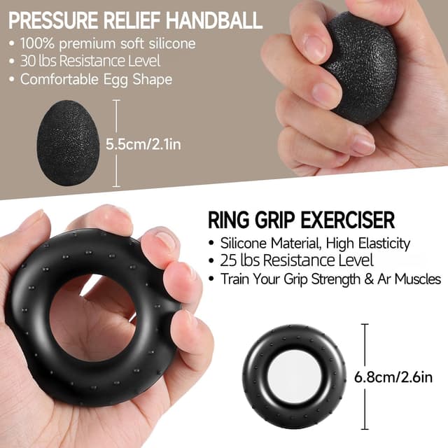 Thumbnail 3 de flintronic Hand Grip Strengthener Kit 60 kg