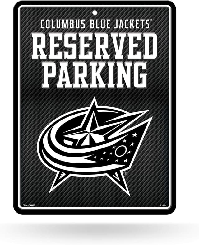 Detalle de NHL Hockey Metal Parking Sign (8.5" x 11") for Man Cave, Bedroom, Office & Home Décor