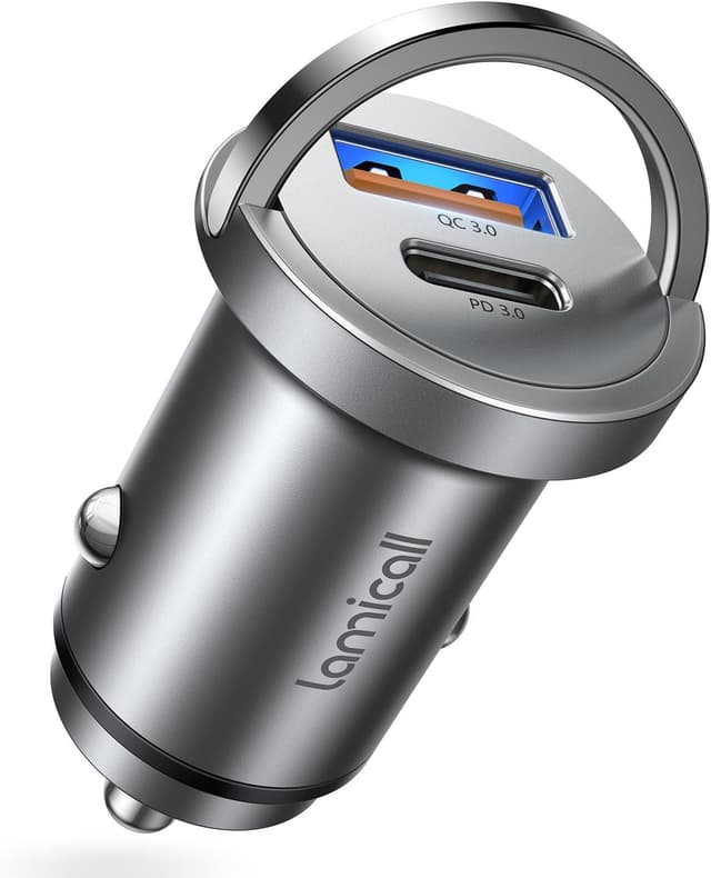 Detalle de Lamicall 45W Zigarettenanzünder USB C Auto Ladegerät