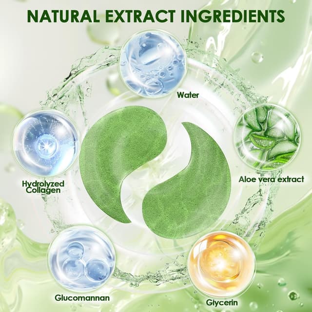 Thumbnail 1 de gelpretty 60 parches aloe vera para ojos