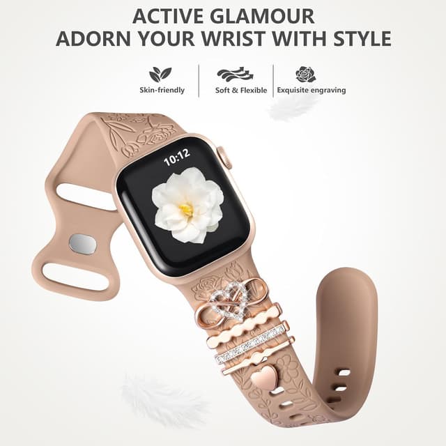 Detalle 1 de Cinturino Apple Watch in silicone 38 mm
