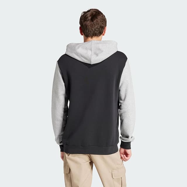 Thumbnail 6 de adidas Essentials Fleece Hoodie talla L Tall, blanco/negro